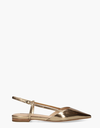 LOLA CRUZ muiltjes CARMEN FLAT goud/brons
