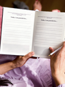 THE GRATITUDE LIST notebook amethyst