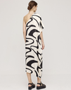 ACCESS kleed one-shoulder print