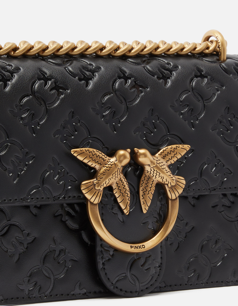 PINKO handtas LOVE BAG mini zwart