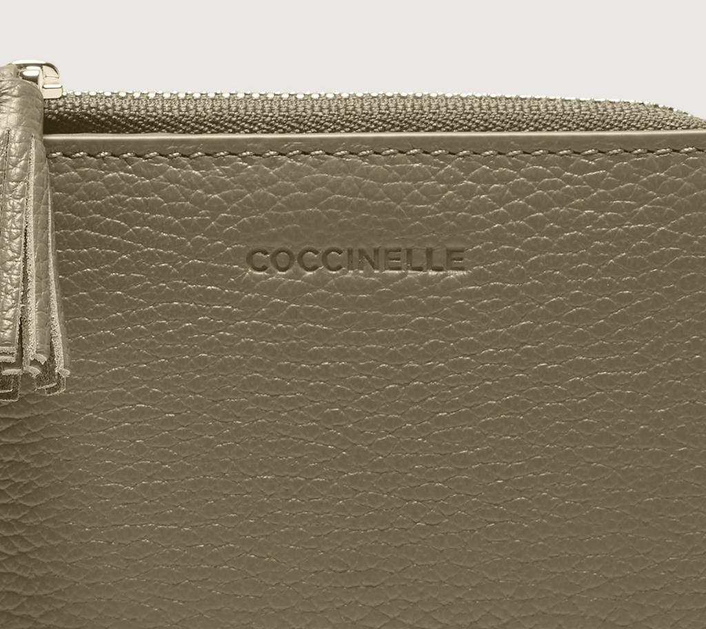 COCCINELLE portefeuille TASSEL groen