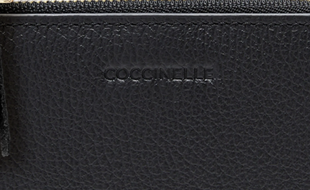 COCCINELLE portefeuille TASSEL zwart