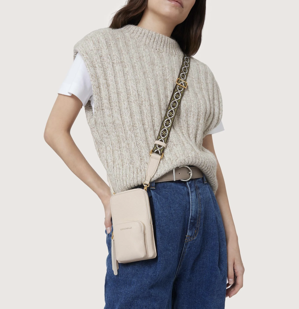 COCCINELLE handtas gsmtas ecru