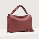COCCINELLE handtas riem vlecht roze