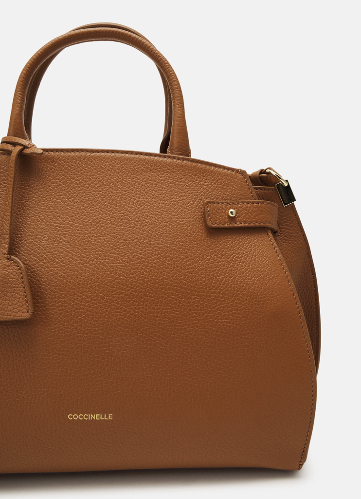 COCCINELLE handtas groot camel