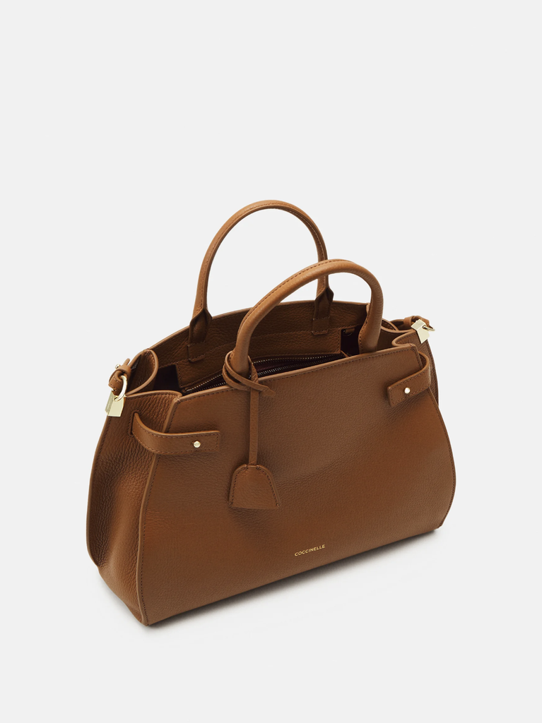 COCCINELLE handtas groot camel