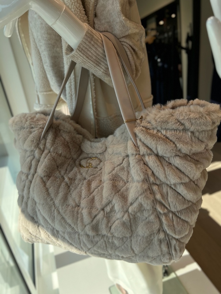 LIU JO handtas CROMITE tote fur