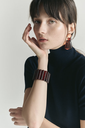 LAURENCE DELVALLEZ armband pira rust