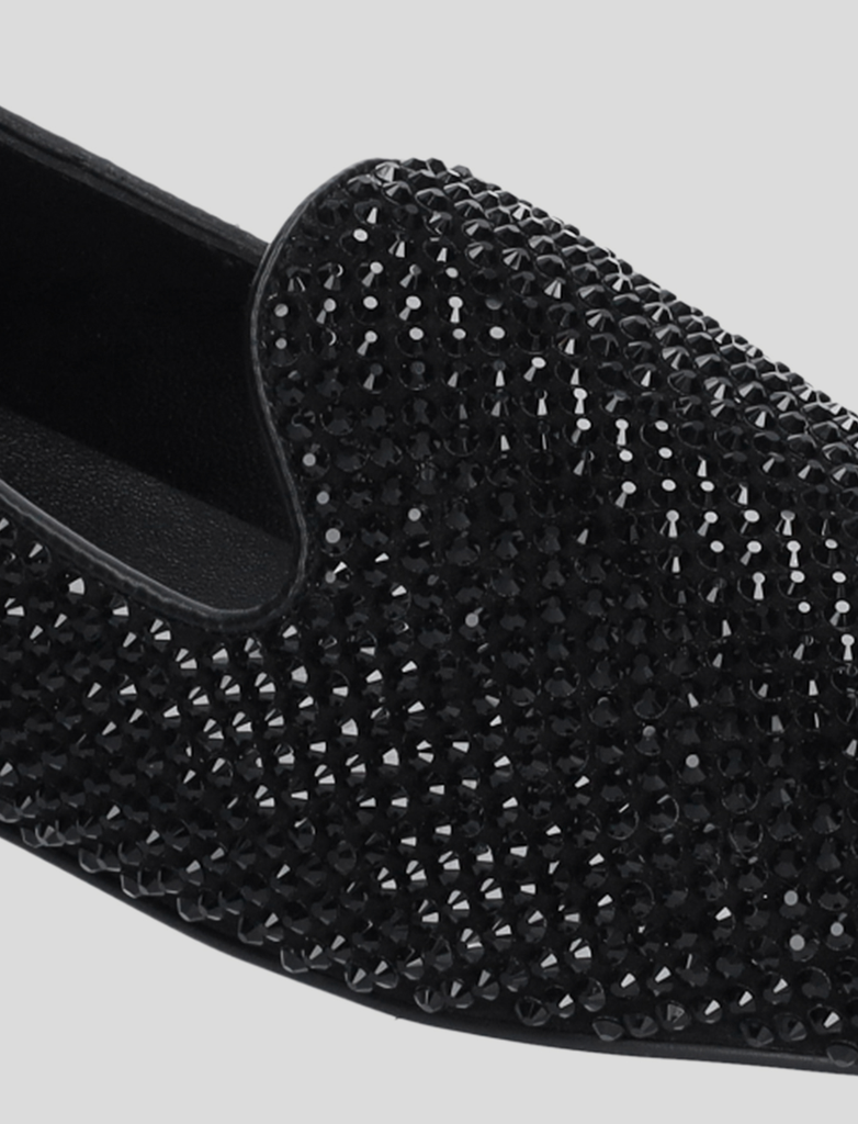 LOLA CRUZ loafers MARGARIDA zwart