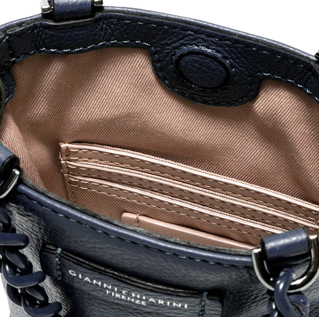 GIANNI CHIARINI handtas CAMILLA donkerblauw