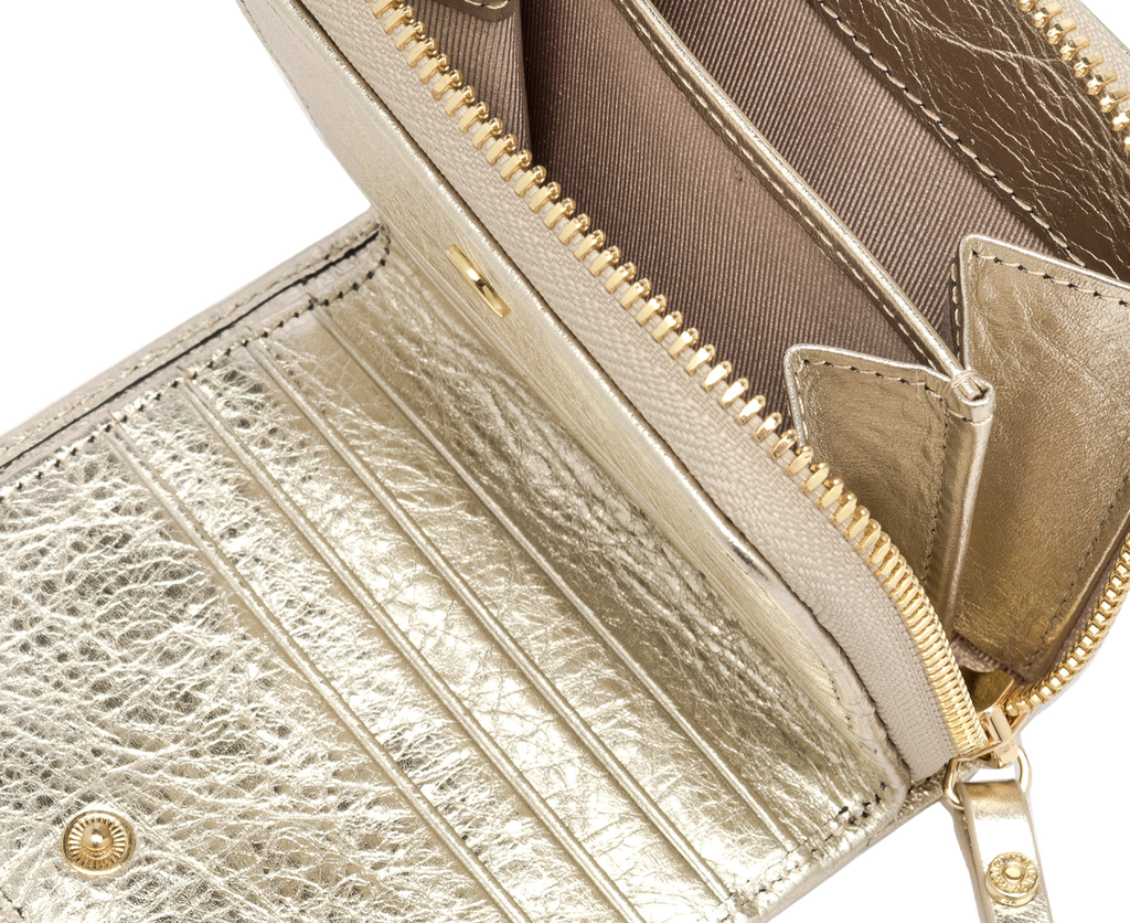 GIANNI CHIARINI portefeuille LAMINATO goud