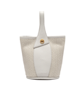 GIANNI CHIARINI handtas ESTER bucket ecru