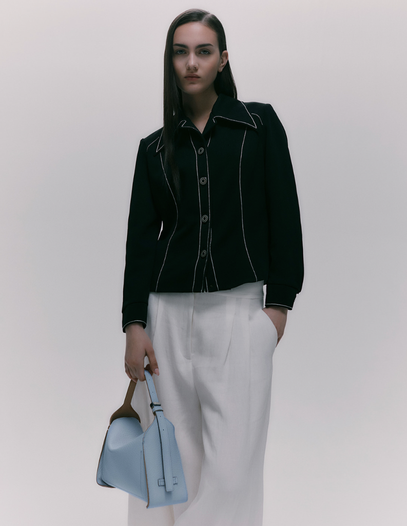GIANNI CHIARINI handtas PENELOPE lichtblauw
