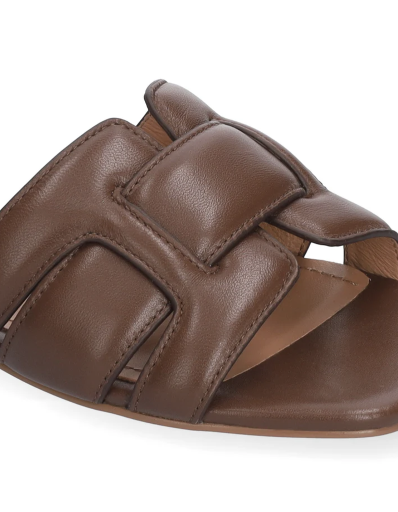 BIBI LOU muiltjes HOLLY FLAT donkerbruin