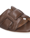 BIBI LOU muiltjes HOLLY FLAT donkerbruin