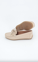 CTWLK mocassin PAREL donkerbeige
