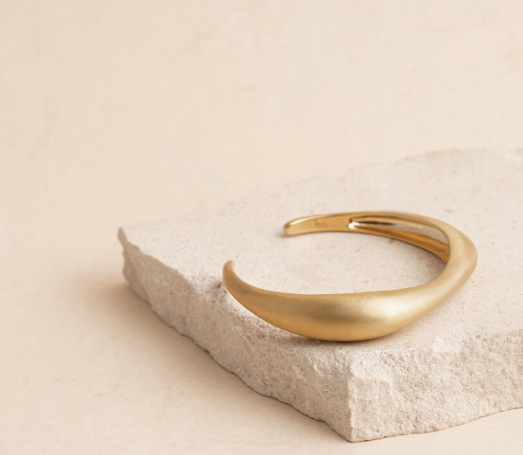 SP armband goud mat