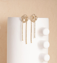 SP oorringen strass lang