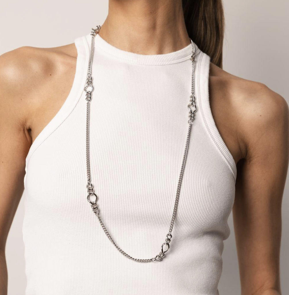 SP ketting DITA zilver