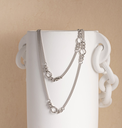 SP ketting DITA zilver
