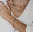 SP ketting zilver