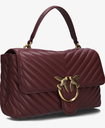 PINKO handtas bordeaux medium