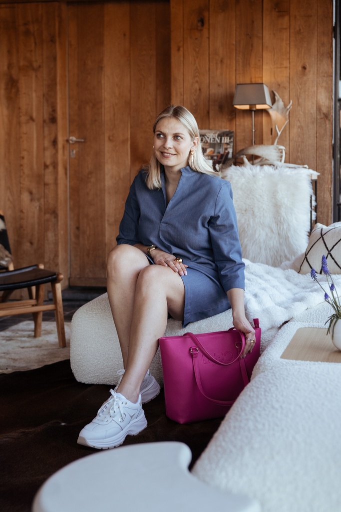 LIU JO handtas HALONA roze