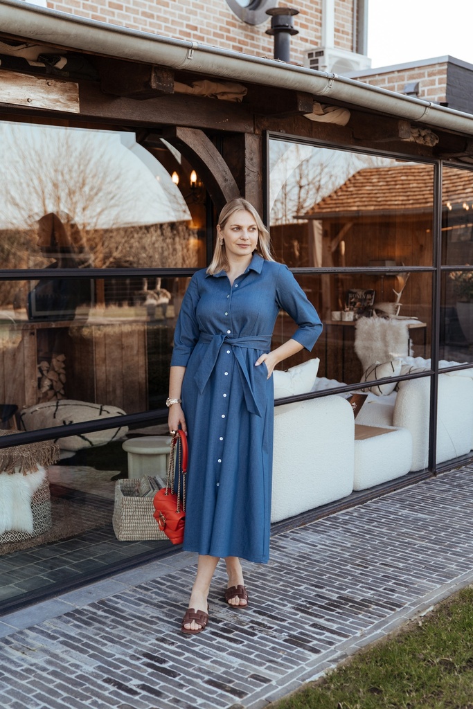 BIBI LOU muiltjes HOLLY FLAT donkerbruin