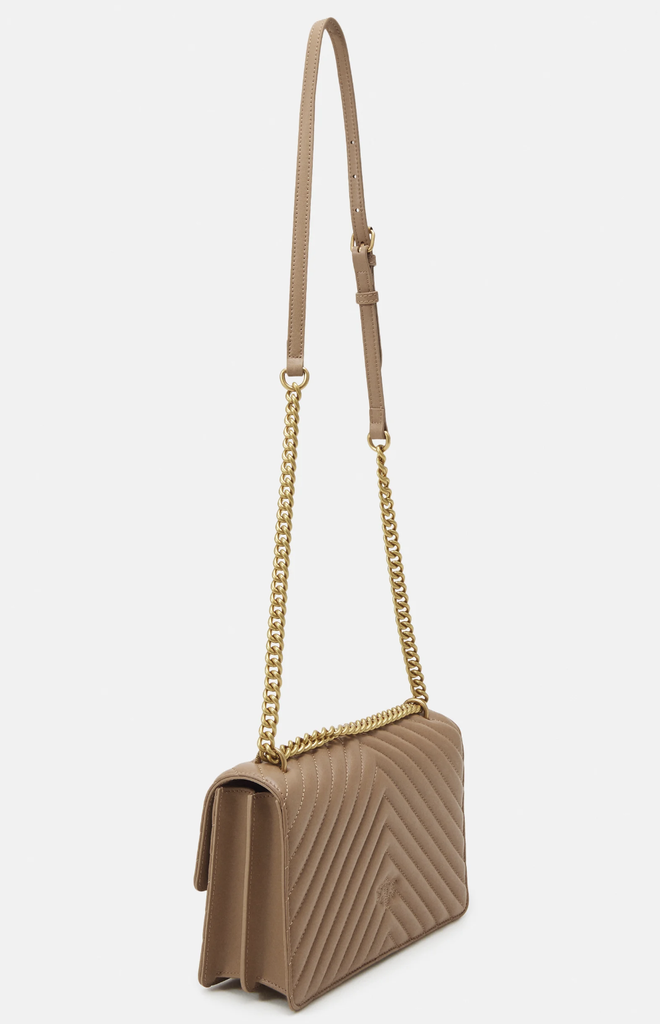 PINKO handtas LOVE ONE nappa chevron