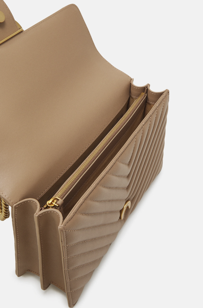 PINKO handtas LOVE ONE nappa chevron