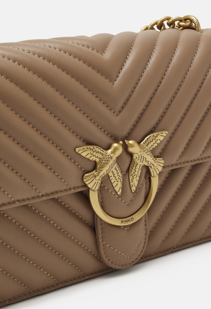 PINKO handtas LOVE ONE nappa chevron