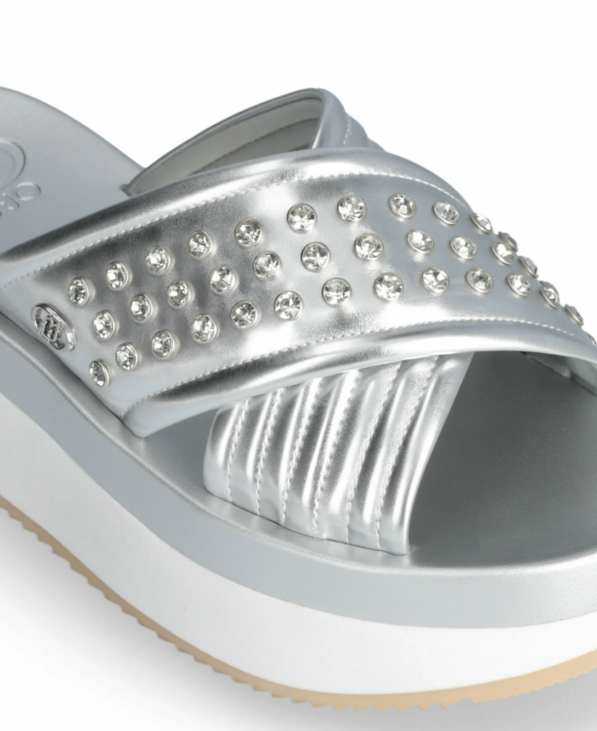 LIU JO slippers DREAMY metallic