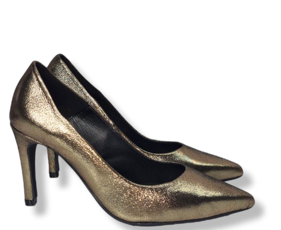 CTWLK pumps SHANA gold