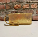 LA POMME handtas POOCHIE gold NEW