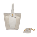 GIANNI CHIARINI handtas ESTER bucket ecru