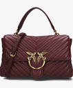 PINKO handtas bordeaux medium