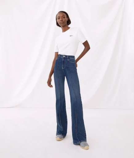 [231W1165D24] KARL LAGERFELD jeans HIGH WAIST