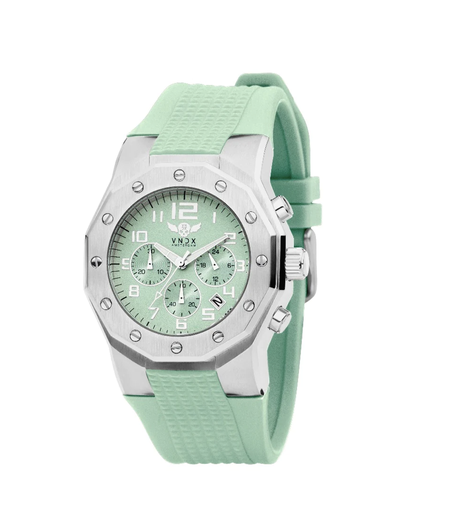 VNDX uurwerk IBIZA REBEL zilver turquoise