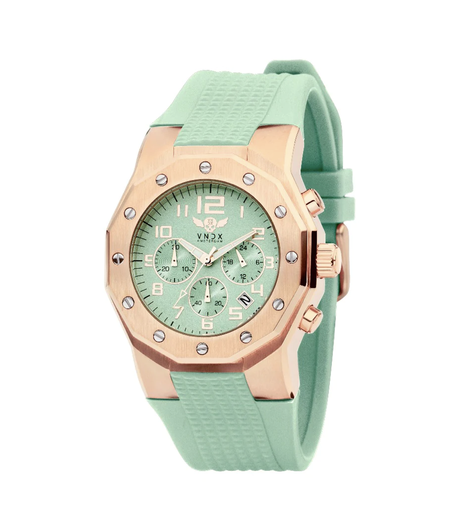 VNDX uurwerk IBIZA REBEL rosé turquoise