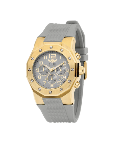 VNDX uurwerk IBIZA REBEL goud grijs