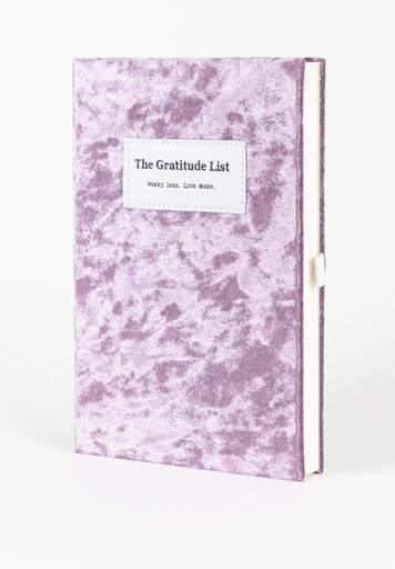 [roze] THE GRATITUDE LIST notebook amethyst
