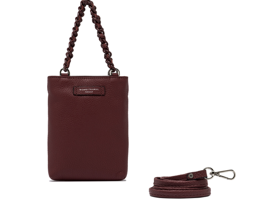 [camilla bordeaux] GIANNI CHIARINI handtas CAMILLA bordeaux