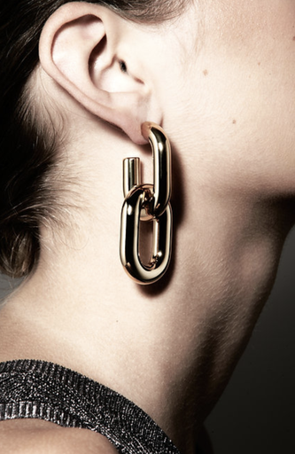 [goud lumen] LAURENCE DELVALLEZ oorringen goud lumen