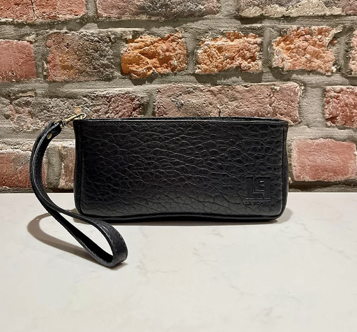 [LP007 black] LA POMME handtas POOCHIE black NEW