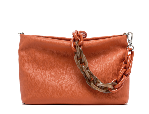 [BS 8265/COMM GRN oranje] GIANNI CHIARINI handtas BRENDA oranje
