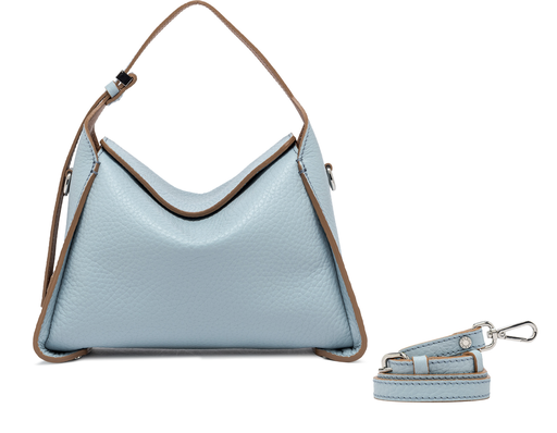[BS 11351 RNGDBL lichtblauw] GIANNI CHIARINI handtas PENELOPE lichtblauw