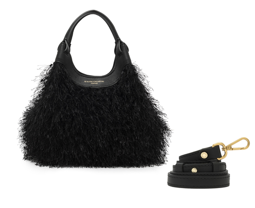[BS 11119 CNFT] GIANNI CHIARINI handtas DUA zwart