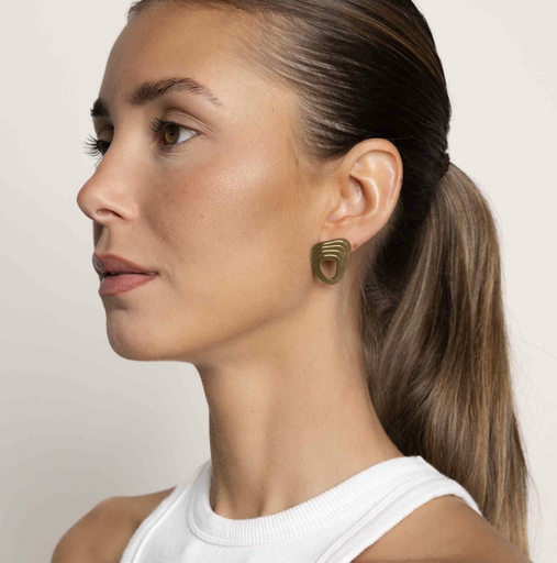 [T256] SP oorringen CALLIOPE goud
