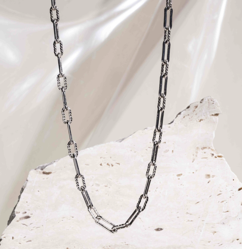 [CHA109 ketting] SP ketting zilver