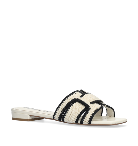 BIBI LOU muiltjes HOLLY FLAT wit